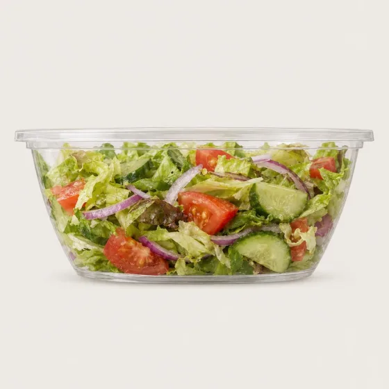 Johns Gemischter Salat mit Tomate, Gurke und roten Zwiebeln