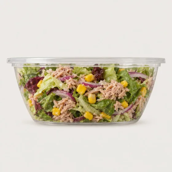 Johns Thunfisch Salat mit Thunfisch, roten Zwiebeln und Mais